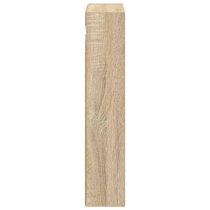 vidaXL Bathroom Wall Cabinet Sonoma Oak 30 x 10 x 50 cm