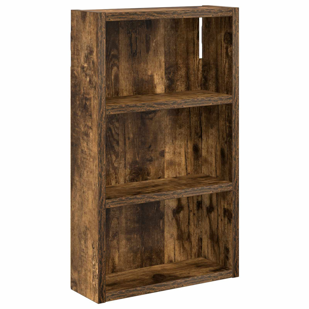 vidaXL Bathroom Wall Cabinet Smoked Oak 30 x 10 x 50 cm