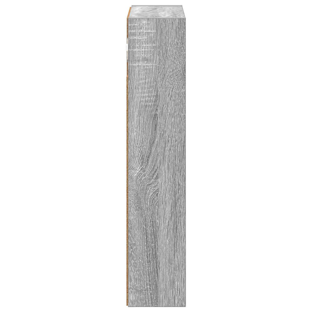 vidaXL Bathroom Wall Cabinet Grey Sonoma 30 x 10 x 50 cm