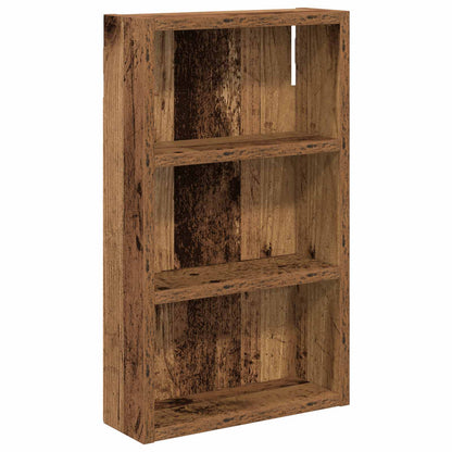 vidaXL Bathroom Wall Cabinet Old Wood 30 x 10 x 50 cm Engineered wood