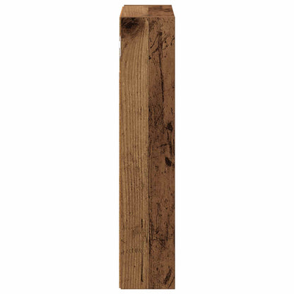 vidaXL Bathroom Wall Cabinet Old Wood 30 x 10 x 50 cm Engineered wood
