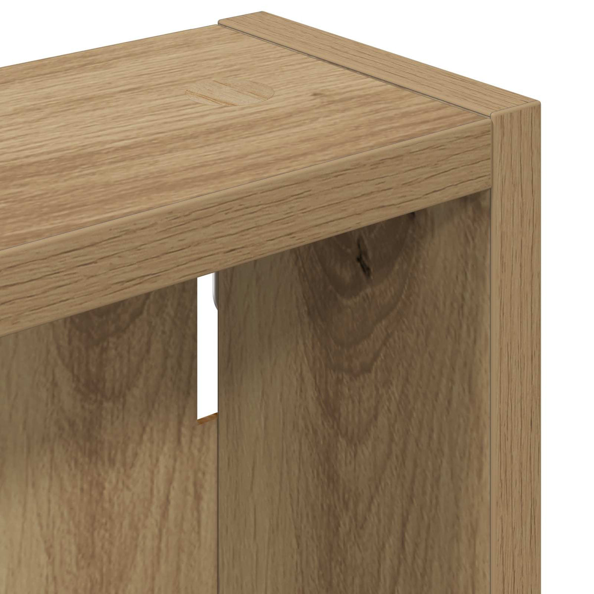 vidaXL Bathroom Wall Cabinet Artisan Oak 30 x 10 x 50 cm