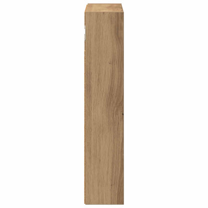 vidaXL Bathroom Wall Cabinet Artisan Oak 30 x 10 x 50 cm