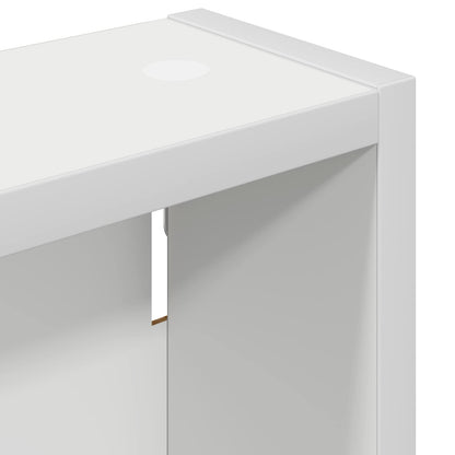 vidaXL Bathroom Wall Cabinet White 30 x 10 x 60.5 cm Engineered wood