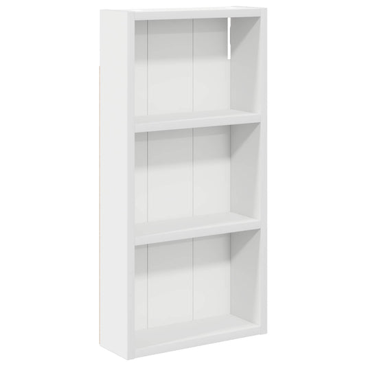 vidaXL Bathroom Wall Cabinet White 30 x 10 x 60.5 cm Engineered wood