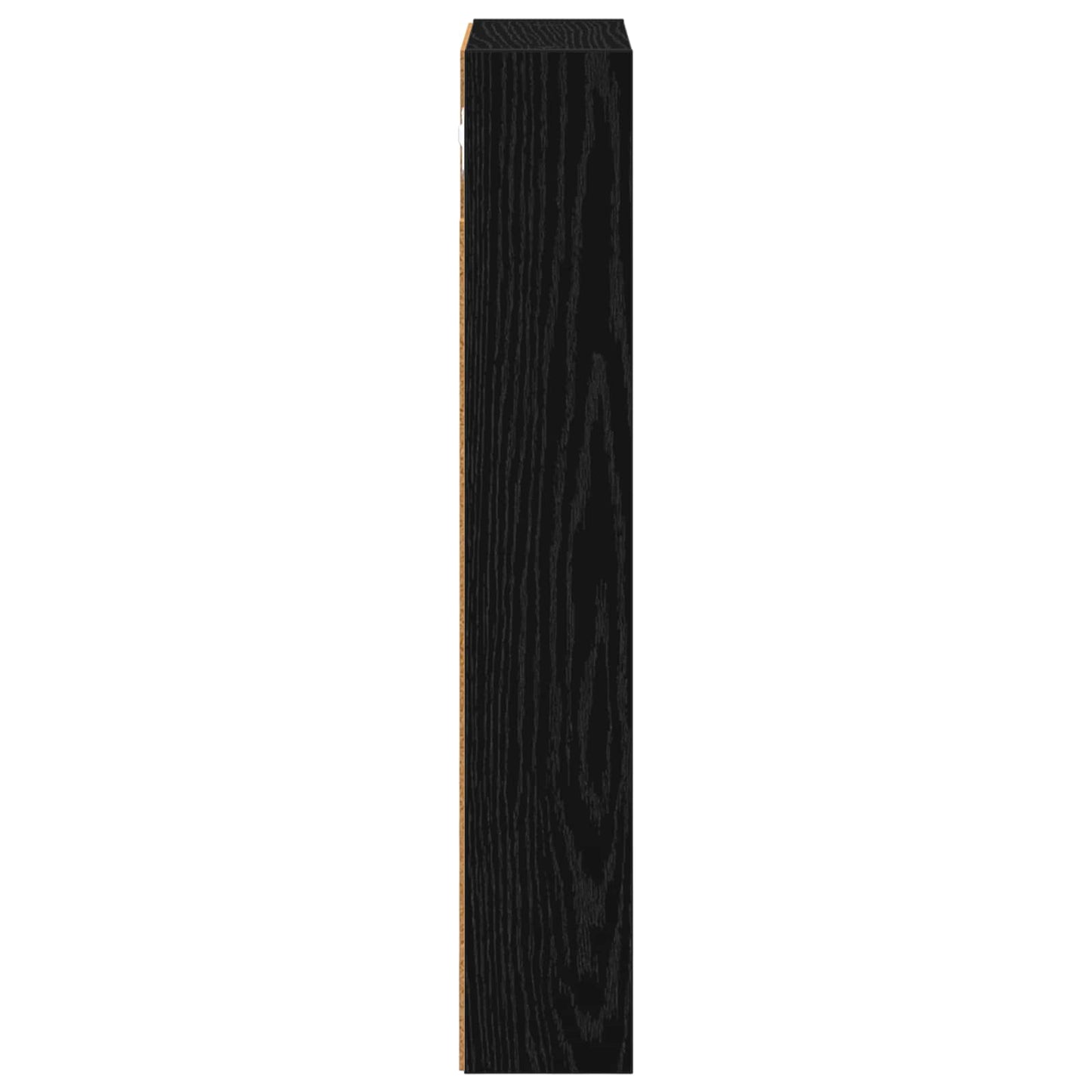 vidaXL Bathroom Wall Cabinet Black Oak 30 x 10 x 60.5 cm