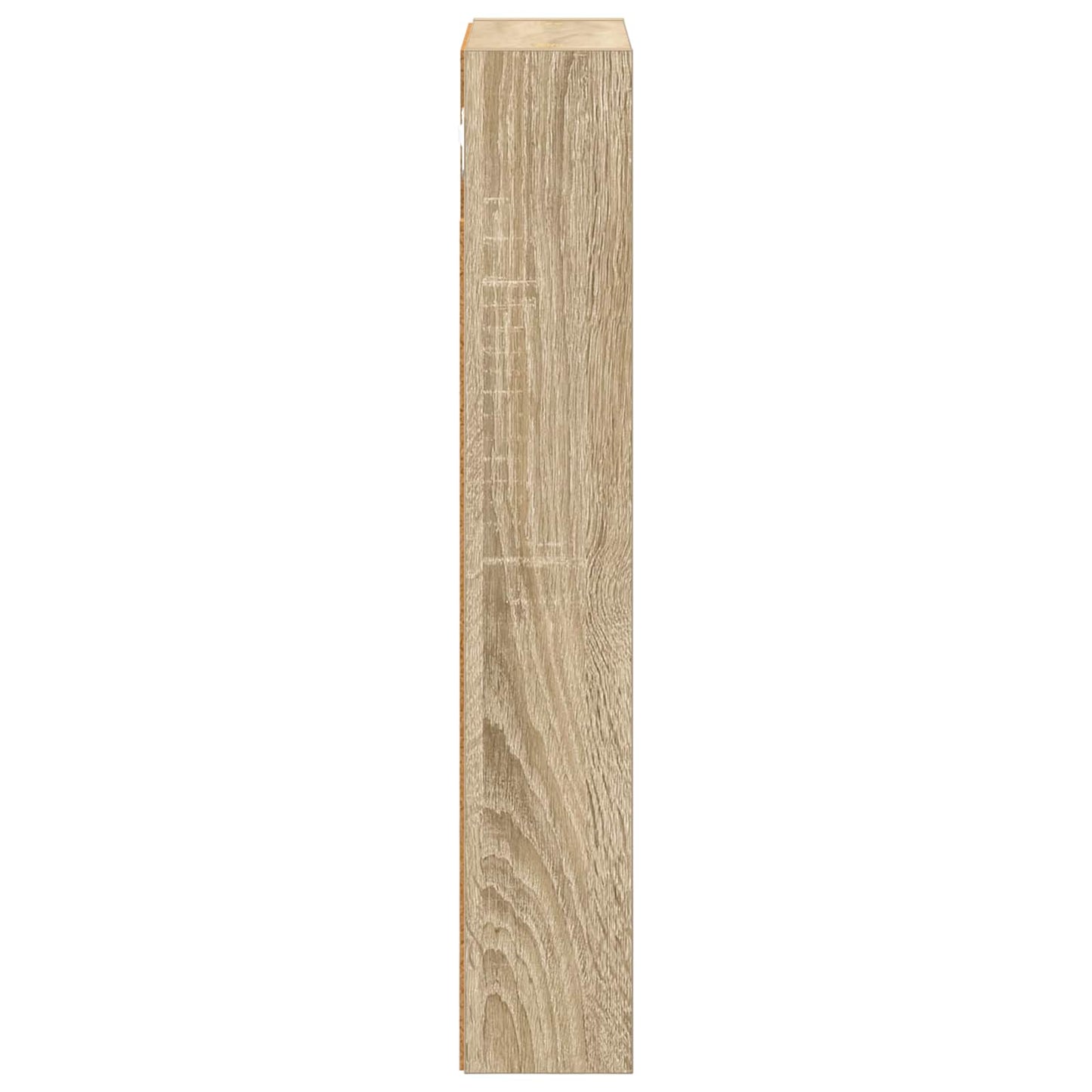 vidaXL Bathroom Wall Cabinet with Shelf Sonoma Oak 30 x 10 x 60.5 cm