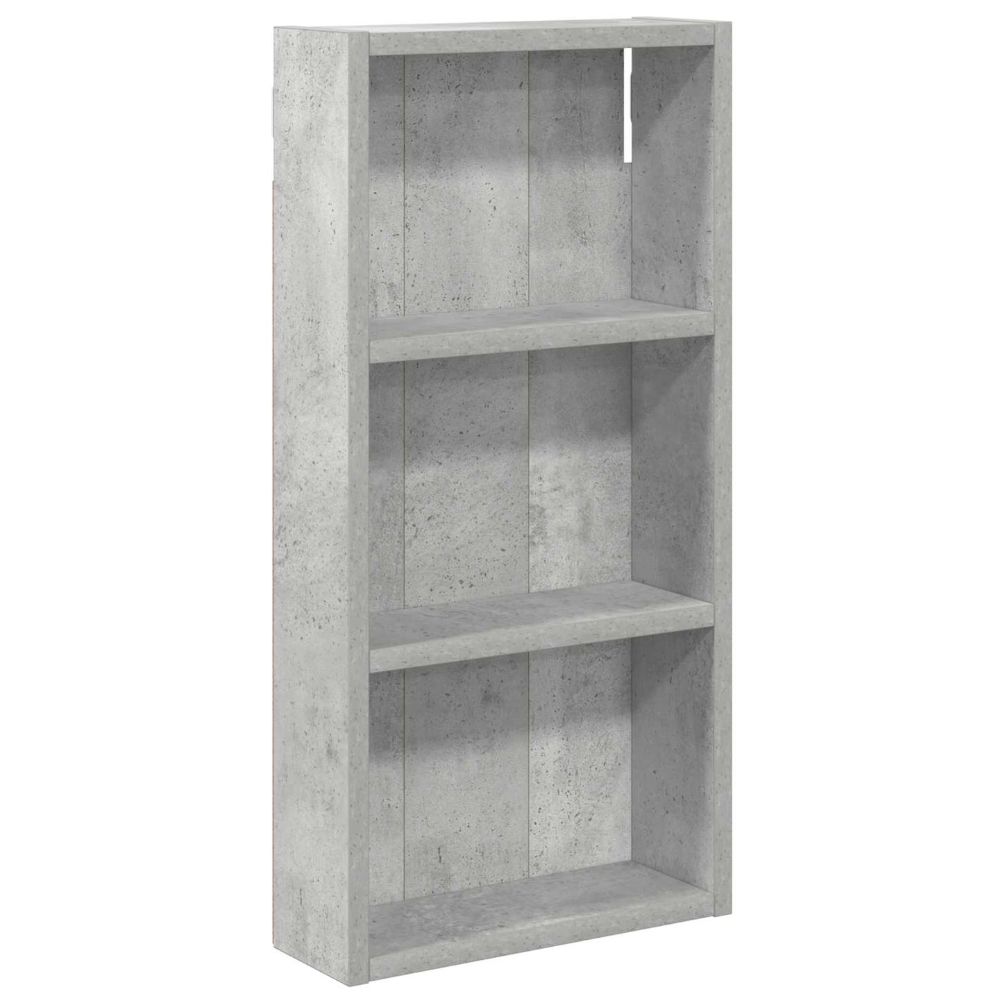 vidaXL Bathroom Wall Cabinet Concrete Grey 30 x 10 x 60.5 cm