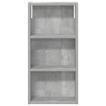 vidaXL Bathroom Wall Cabinet Concrete Grey 30 x 10 x 60.5 cm