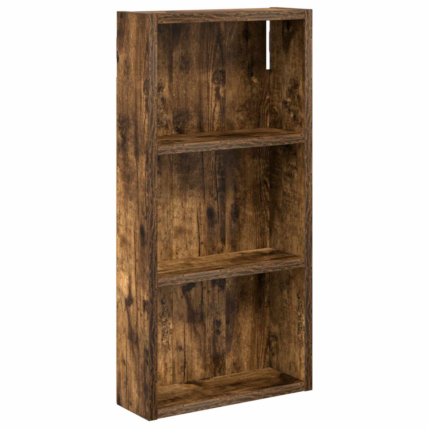 vidaXL Bathroom Wall Cabinet Smoked Oak 30 x 10 x 60.5 cm