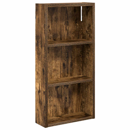 vidaXL Bathroom Wall Cabinet Smoked Oak 30 x 10 x 60.5 cm
