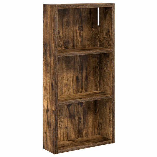 vidaXL Bathroom Wall Cabinet Smoked Oak 30 x 10 x 60.5 cm