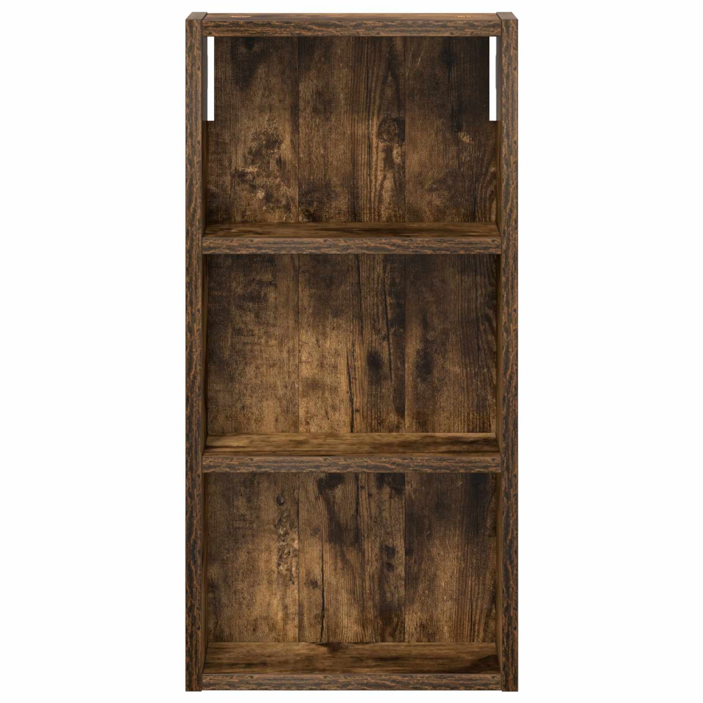 vidaXL Bathroom Wall Cabinet with Shelf Smoked Oak 30 x 10 x 60.5 cm