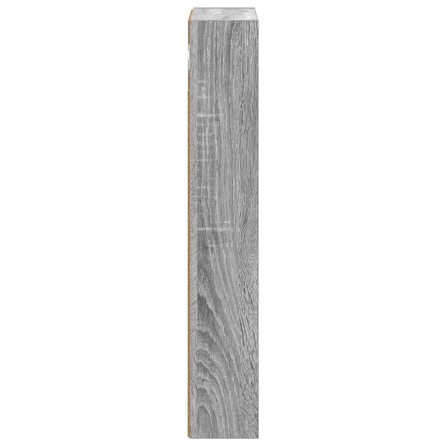 vidaXL Bathroom Wall Cabinet Grey Sonoma 30 x 10 x 60.5 cm