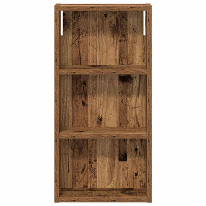 vidaXL Bathroom Wall Cabinet Old Wood 30 x 10 x 60.5 cm