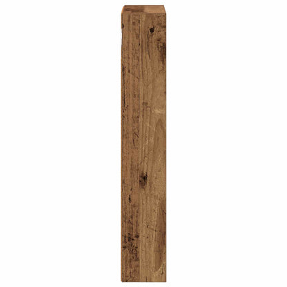 vidaXL Bathroom Wall Cabinet Old Wood 30 x 10 x 60.5 cm