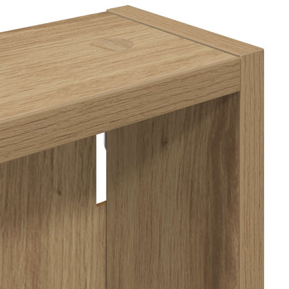 vidaXL Bathroom Wall Cabinet Artisian Oak 30 x 10 x 60.5 cm