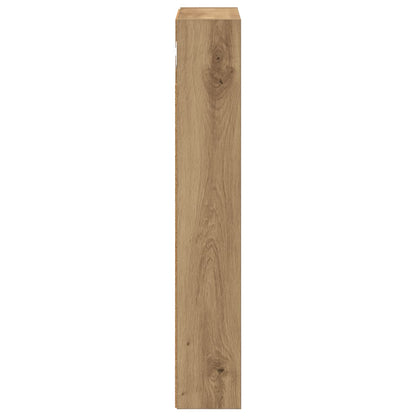 vidaXL Bathroom Wall Cabinet Artisian Oak 30 x 10 x 60.5 cm