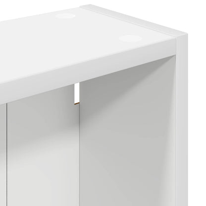 vidaXL Bathroom Wall Cabinet White 30 x 14 x 70 cm Engineered wood