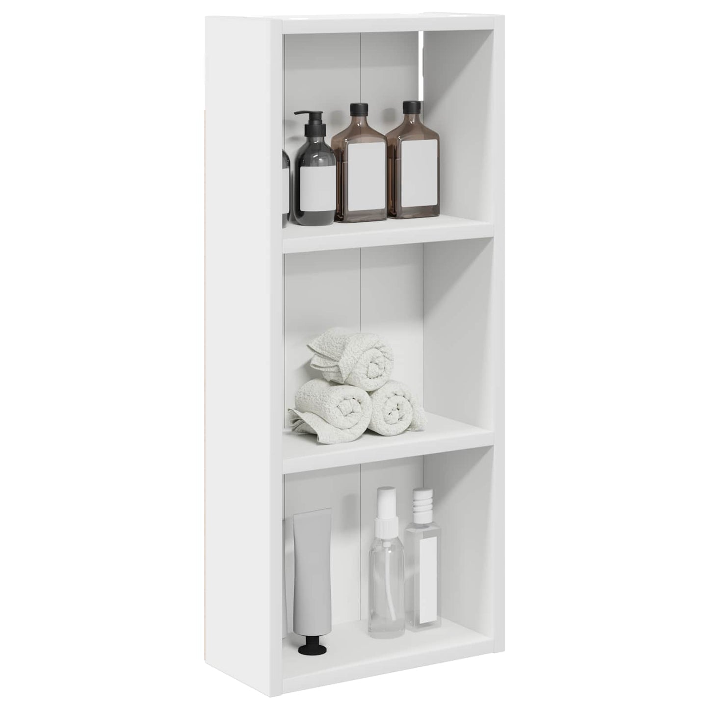 vidaXL Bathroom Wall Cabinet White 30 x 14 x 70 cm Engineered wood