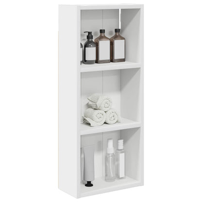 vidaXL Bathroom Wall Cabinet White 30 x 14 x 70 cm Engineered wood