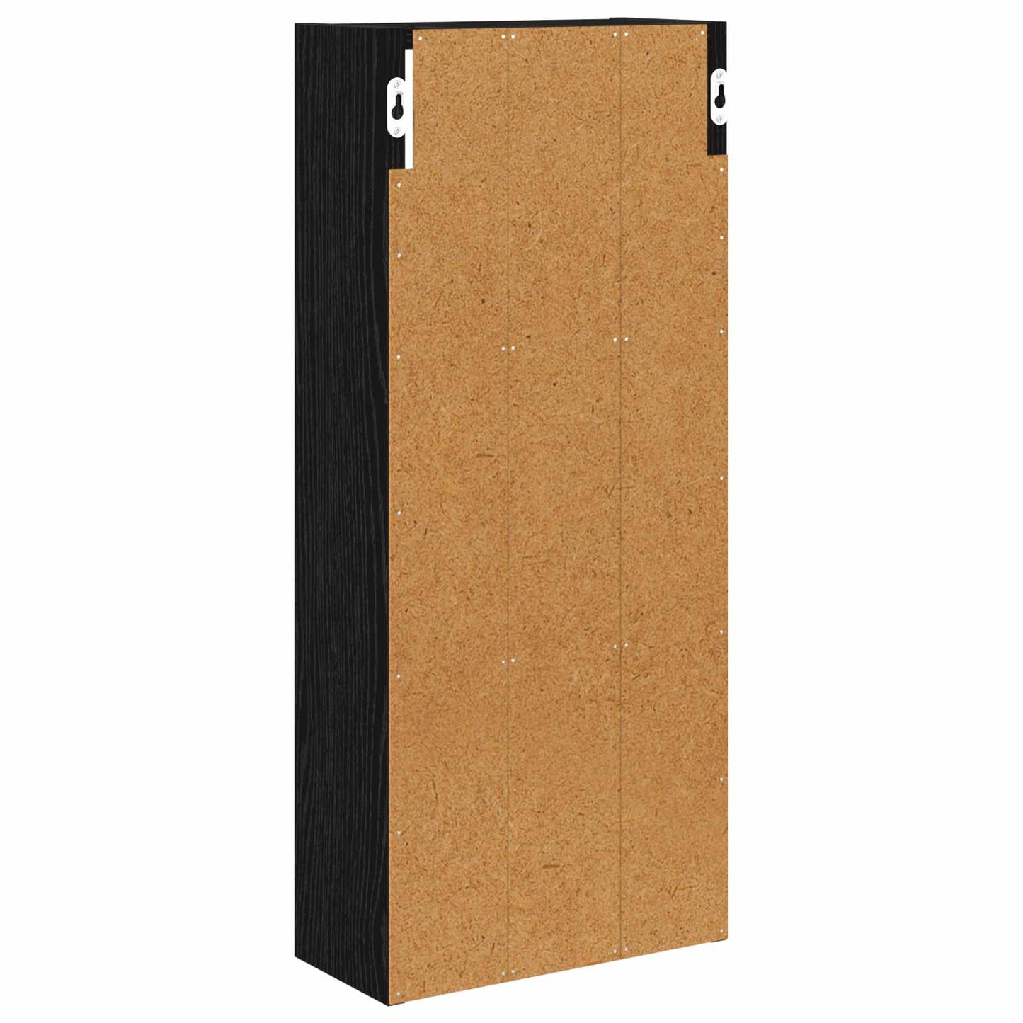 vidaXL Bathroom Wall Cabinet Black Oak 30 x 14 x 70 cm Engineered wood