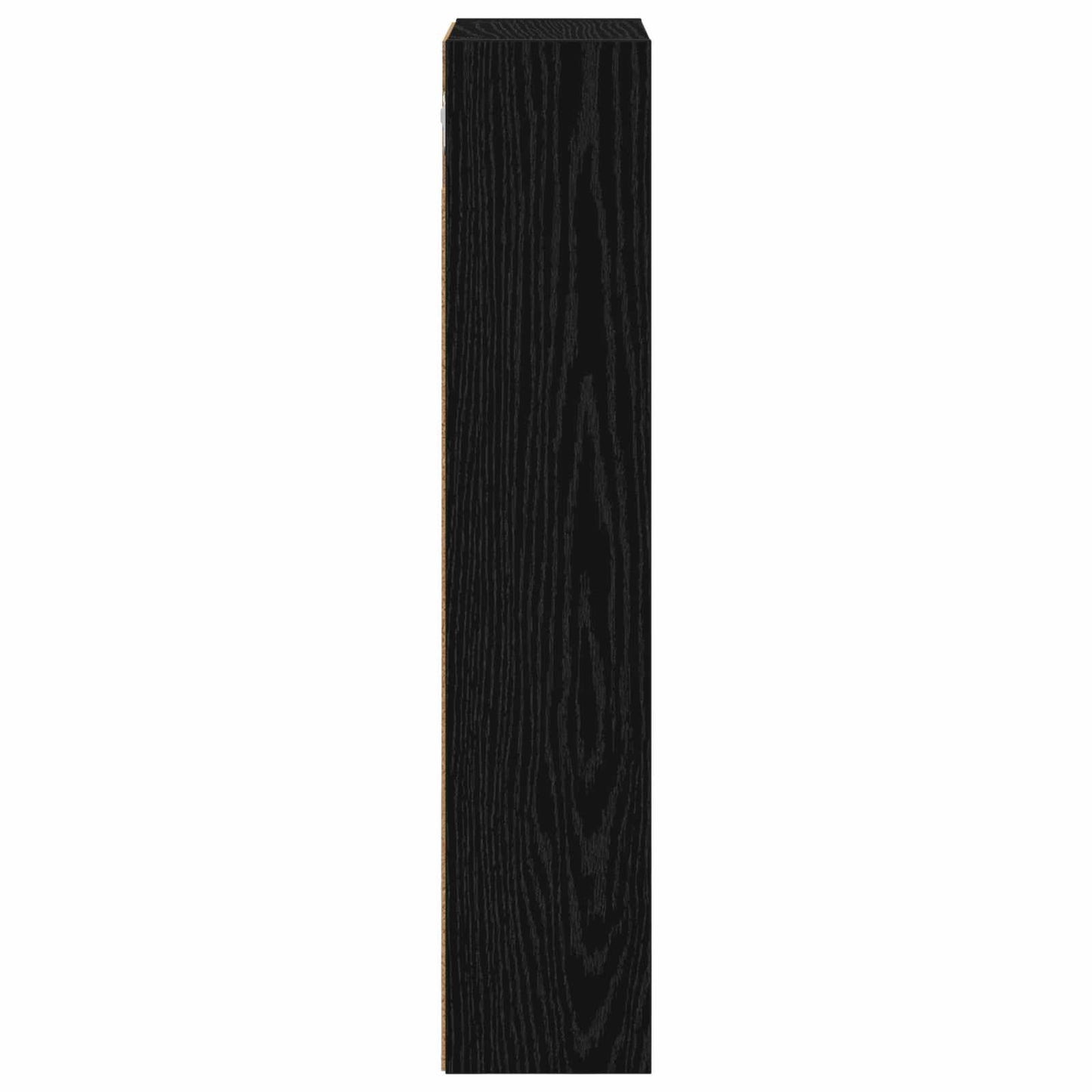 vidaXL Bathroom Wall Cabinet Black Oak 30 x 14 x 70 cm Engineered wood