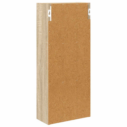vidaXL Bathroom Wall Cabinet Sonoma Oak 30 x 14 x 70 cm
