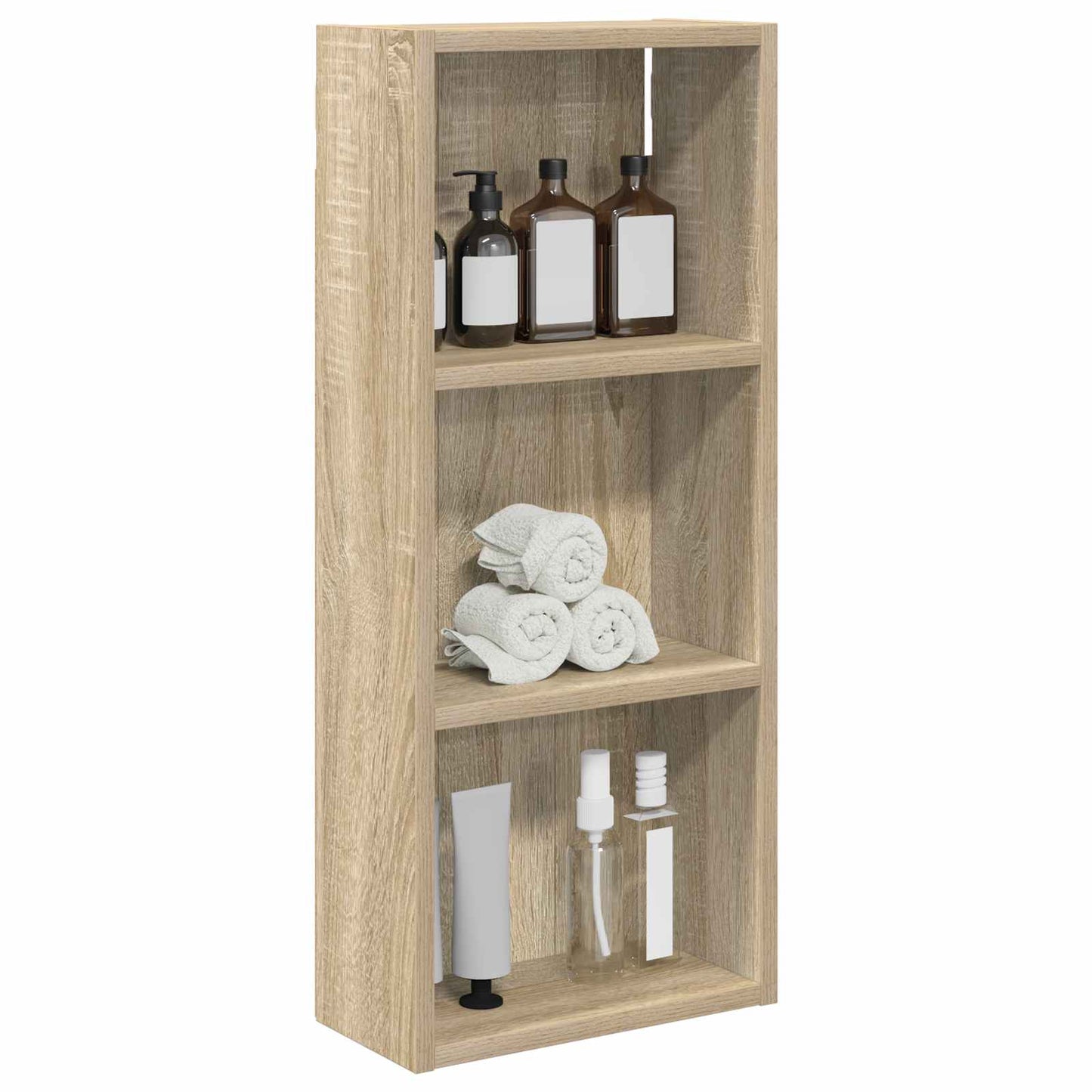 vidaXL Bathroom Wall Cabinet Sonoma Oak 30 x 14 x 70 cm