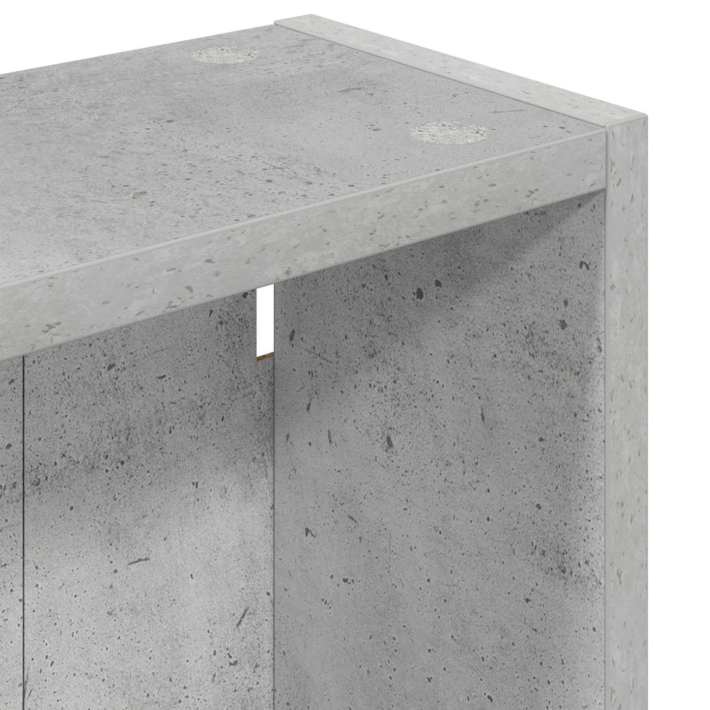vidaXL Bathroom Wall Cabinet Concrete Grey 30 x 14 x 70 cm