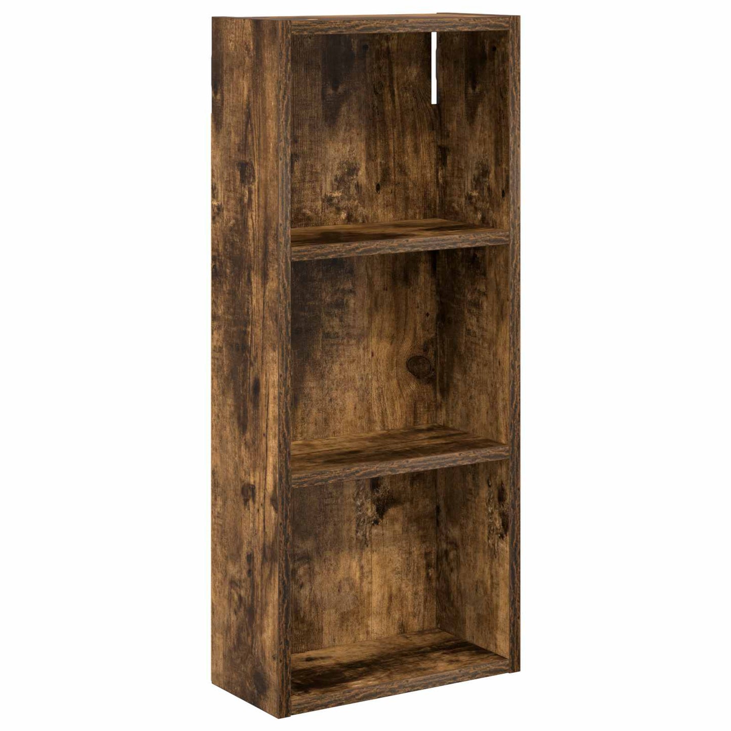 vidaXL Bathroom Wall Cabinet Smoked Oak 30 x 14 x 70 cm