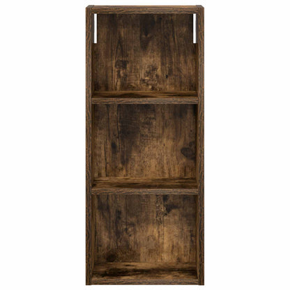vidaXL Bathroom Wall Cabinet Smoked Oak 30 x 14 x 70 cm