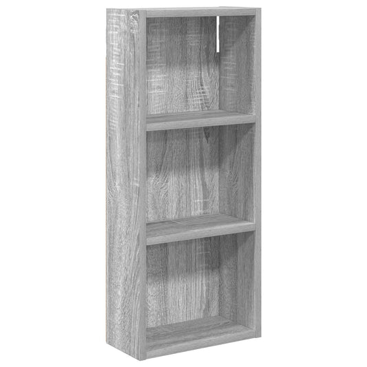 vidaXL Bathroom Wall Cabinet Grey Sonoma 30 x 14 x 70 cm