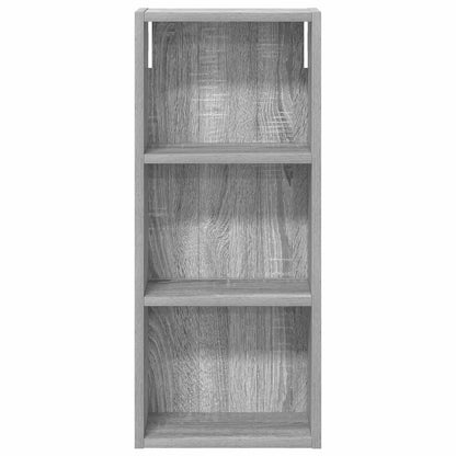 vidaXL Bathroom Wall Cabinet with Shelf Grey Sonoma 30 x 14 x 70 cm