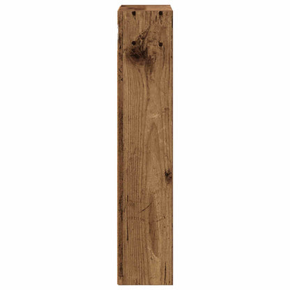 vidaXL Bathroom Wall Cabinet Old Wood 30 x 14 x 70 cm Engineered wood