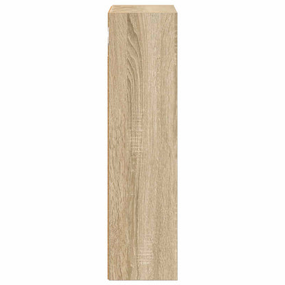 vidaXL Bathroom Wall Cabinet Sonoma Oak 30 x 16 x 62.5 cm