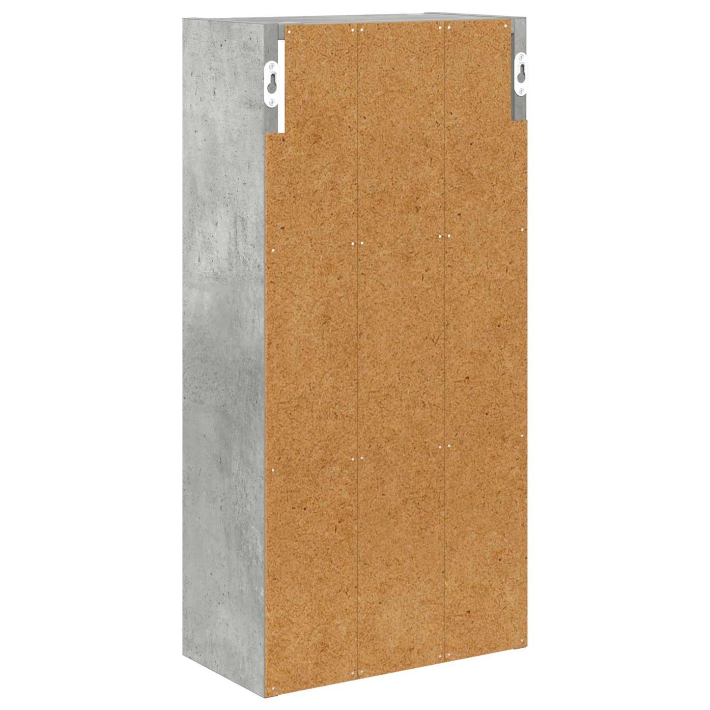 vidaXL Bathroom Wall Cabinet Concrete Grey 30 x 16 x 62.5 cm