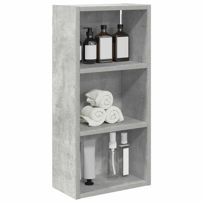 vidaXL Bathroom Wall Cabinet Concrete Grey 30 x 16 x 62.5 cm