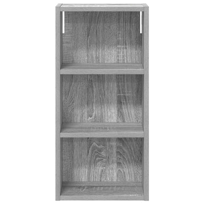 vidaXL Bathroom Wall Cabinet Grey Sonoma 30 x 16 x 62.5 cm