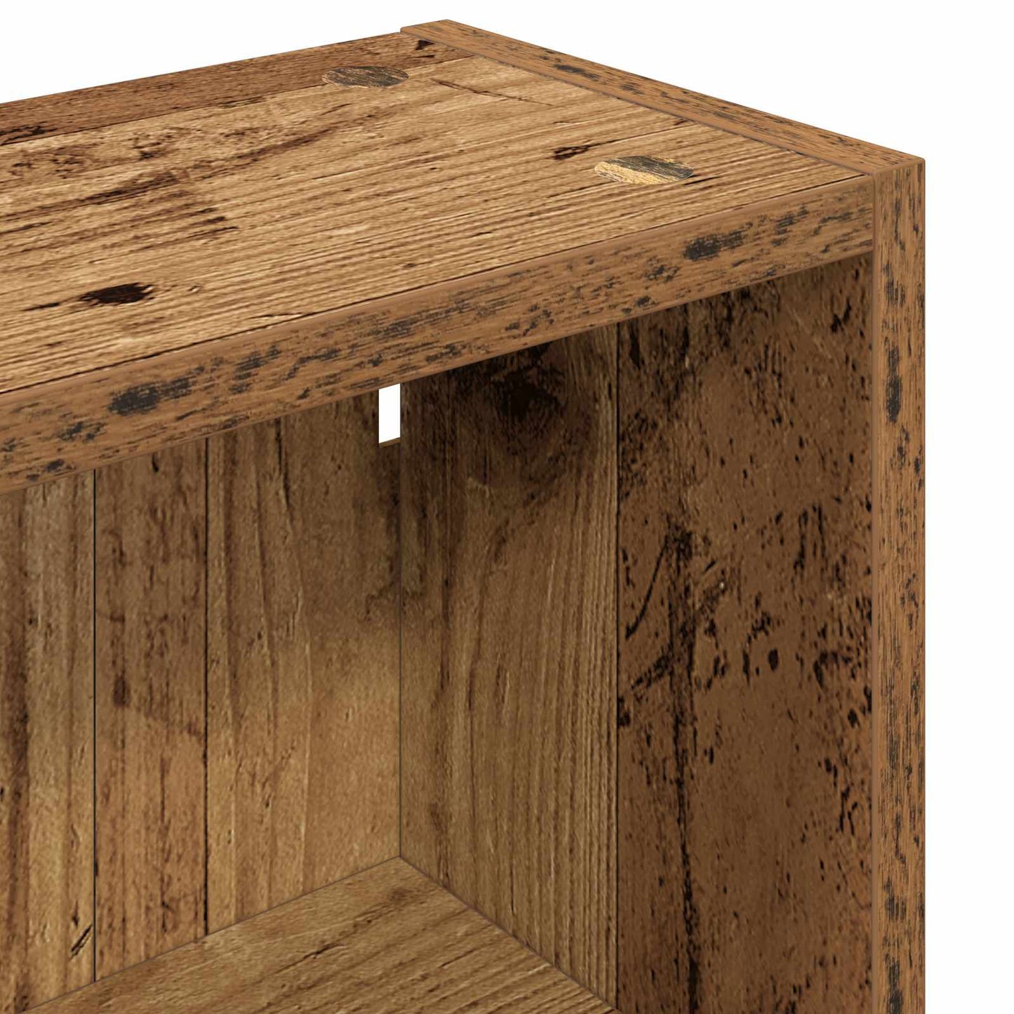 vidaXL Bathroom Wall Cabinet Old Wood 30 x 16 x 62.5 cm
