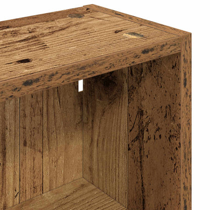 vidaXL Bathroom Wall Cabinet Old Wood 30 x 16 x 62.5 cm