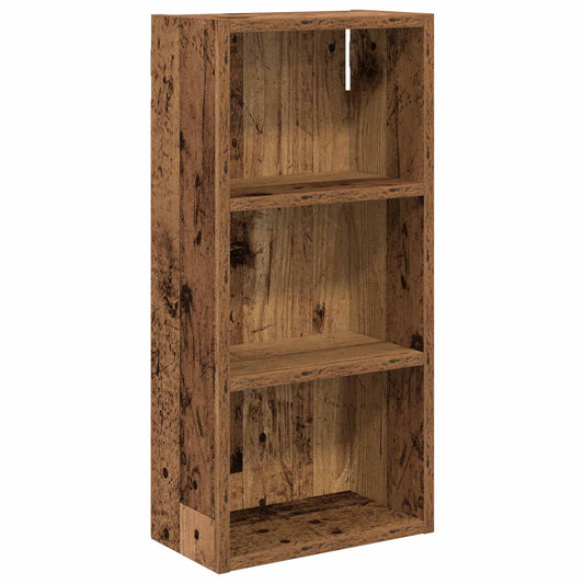 vidaXL Bathroom Wall Cabinet with Shelf Old Wood 30 x 16 x 62.5 cm