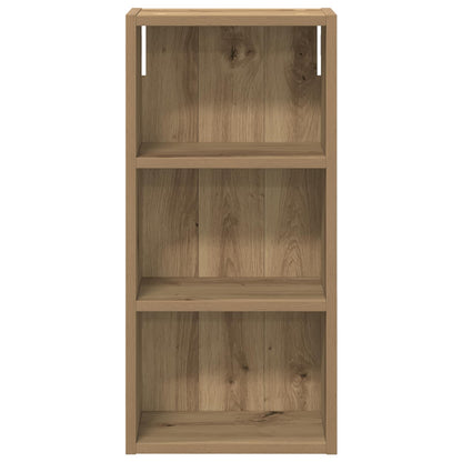 vidaXL Bathroom Wall Cabinet with Shelf Artisian Oak 30 x 16 x 62.5 cm