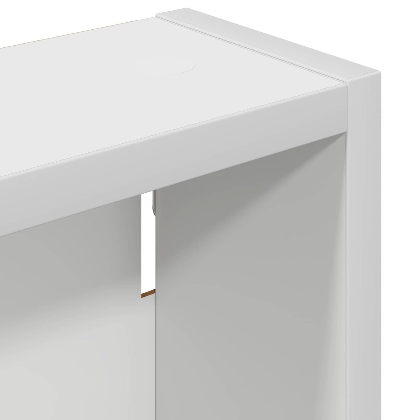 vidaXL Bathroom Wall Cabinet White 40 x 10 x 50 cm Engineered wood