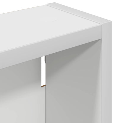vidaXL Bathroom Wall Cabinet White 40 x 10 x 50 cm Engineered wood