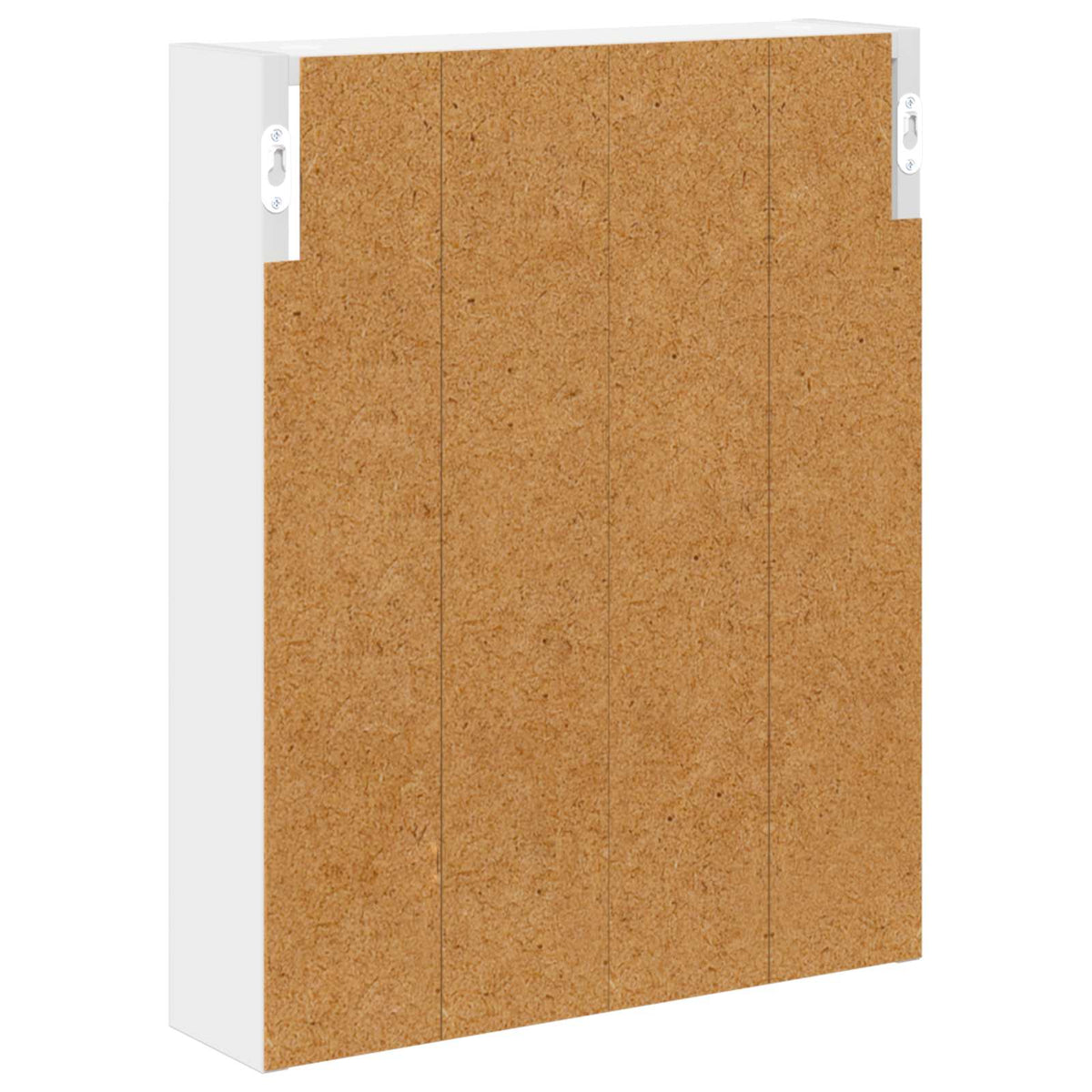 vidaXL Bathroom Wall Cabinet White 40 x 10 x 50 cm Engineered wood