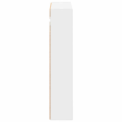 vidaXL Bathroom Wall Cabinet White 40 x 10 x 50 cm Engineered wood