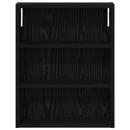 vidaXL Bathroom Wall Cabinet Black Oak 40 x 10 x 50 cm Engineered wood