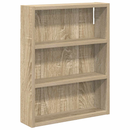 vidaXL Bathroom Wall Cabinet Sonoma Oak 40 x 10 x 50 cm
