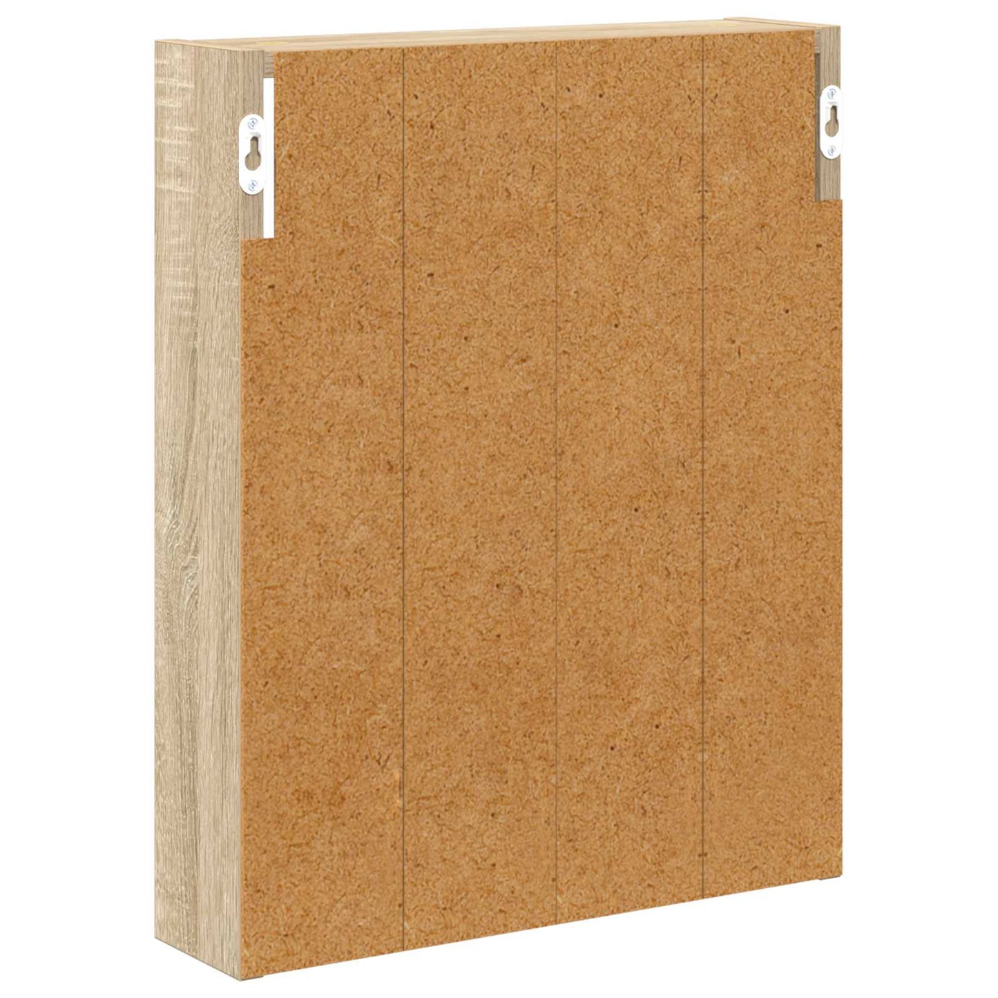 vidaXL Bathroom Wall Cabinet Sonoma Oak 40 x 10 x 50 cm
